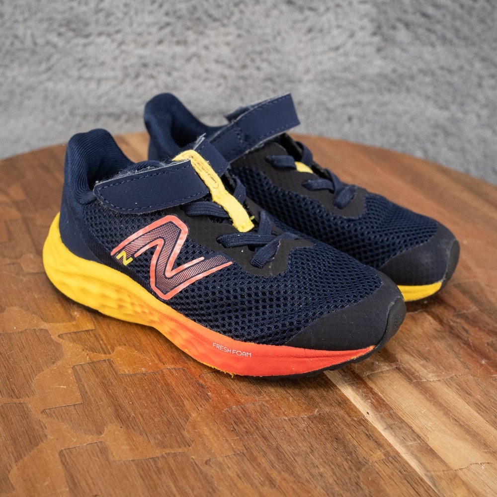 New Balance Fresh Foam Arishi v4 Bungee Lace Toddler Size 7.5 T Athletic Shoes